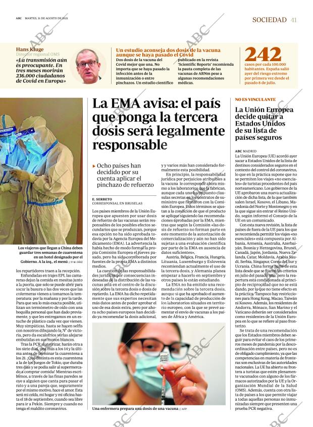 ABC MADRID 31-08-2021 página 41