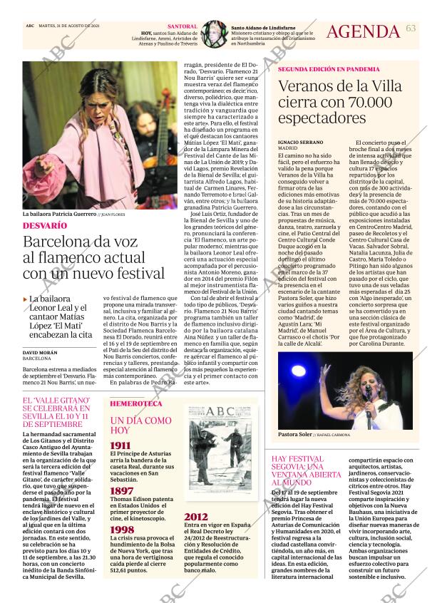 ABC MADRID 31-08-2021 página 63