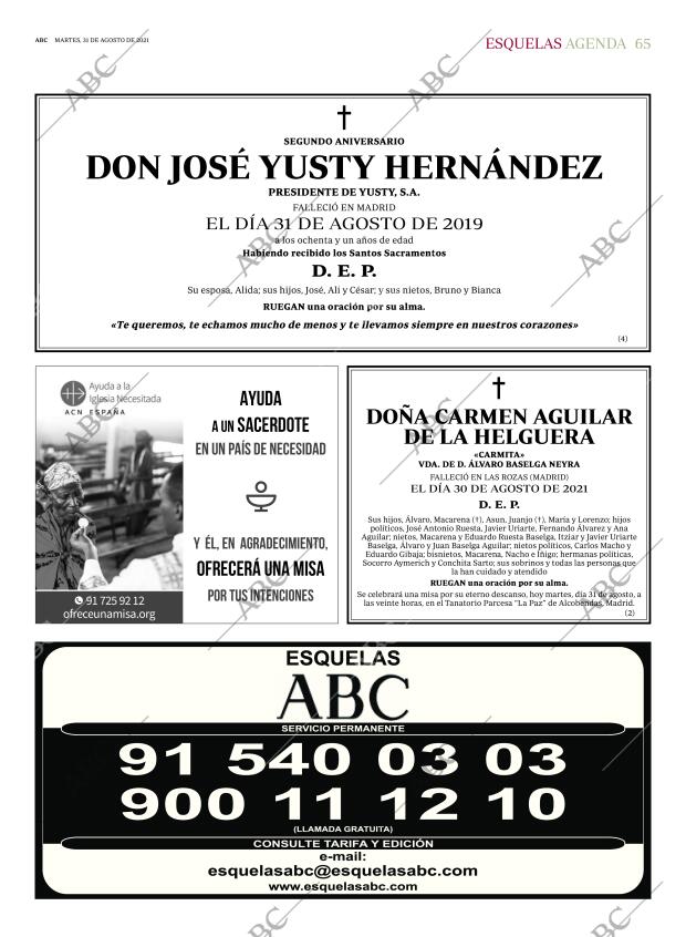 ABC MADRID 31-08-2021 página 65