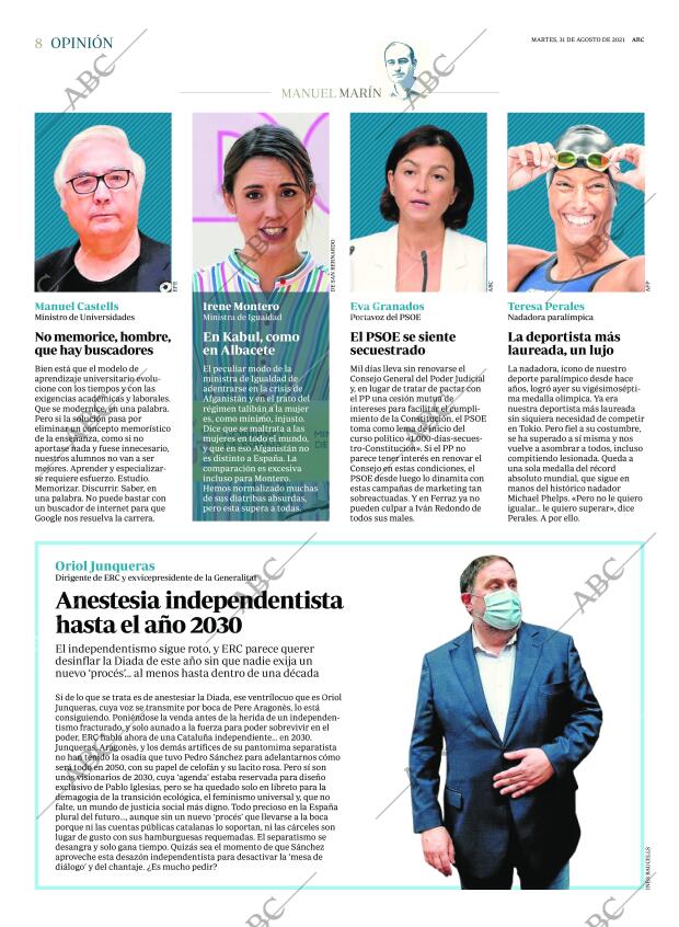 ABC MADRID 31-08-2021 página 8