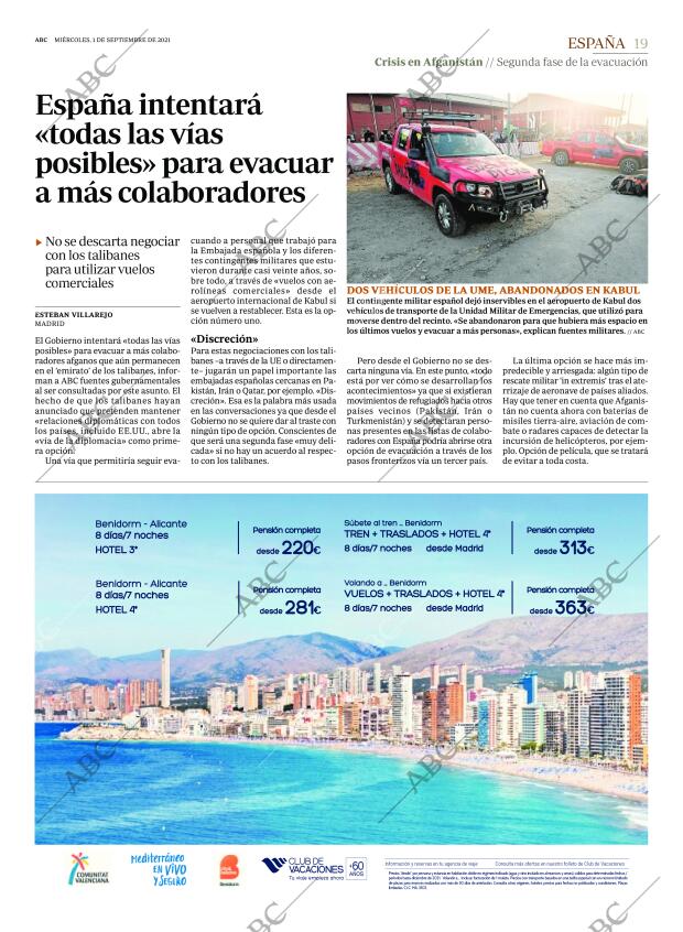 ABC MADRID 01-09-2021 página 19