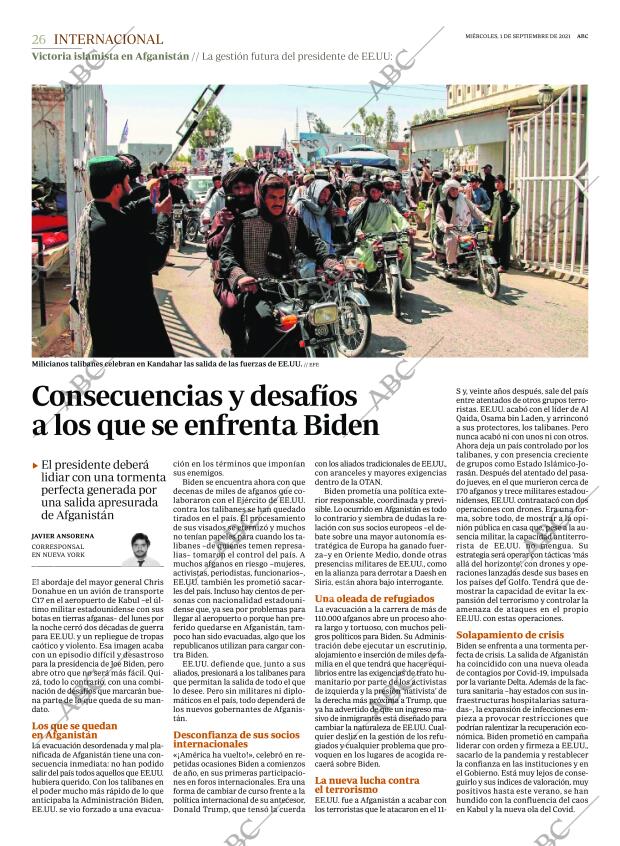 ABC MADRID 01-09-2021 página 26