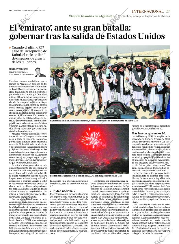 ABC MADRID 01-09-2021 página 27