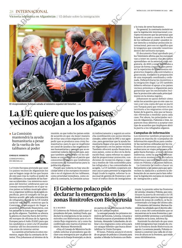 ABC MADRID 01-09-2021 página 28