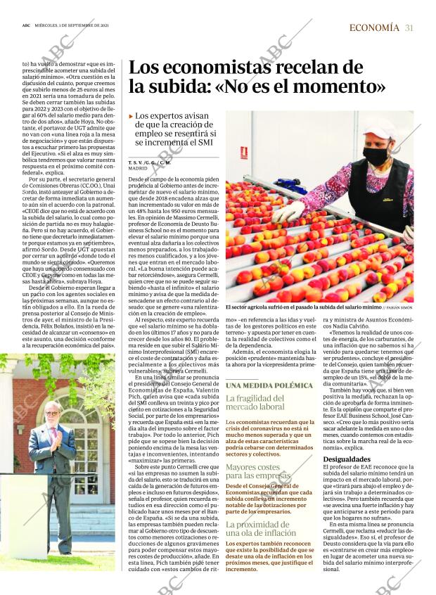 ABC MADRID 01-09-2021 página 31