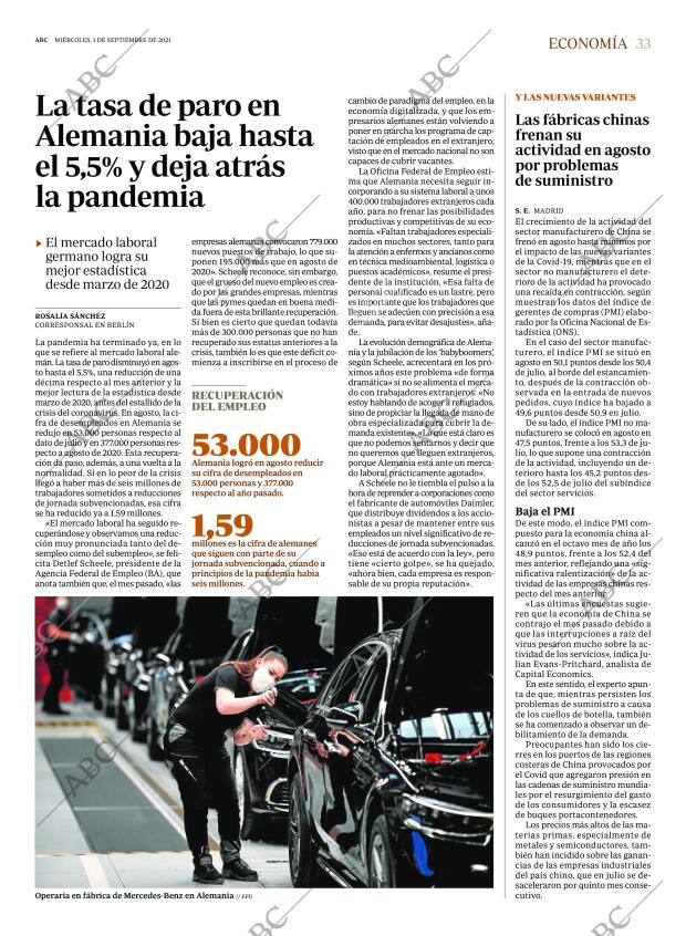 ABC MADRID 01-09-2021 página 33