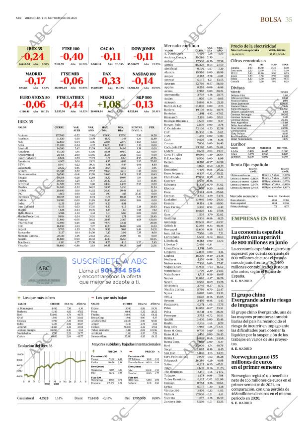 ABC MADRID 01-09-2021 página 35