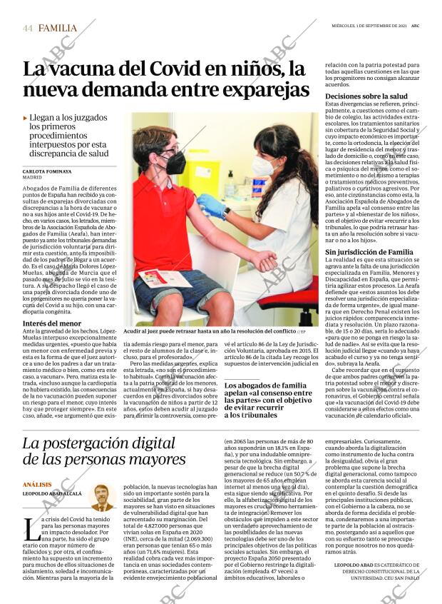 ABC MADRID 01-09-2021 página 44