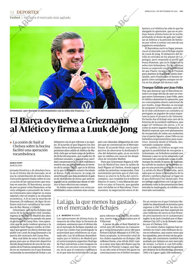 ABC MADRID 01-09-2021 página 52