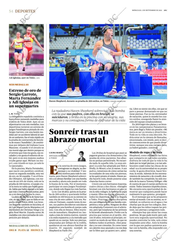 ABC MADRID 01-09-2021 página 54