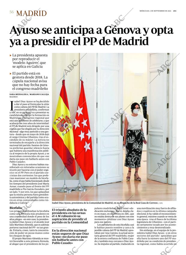 ABC MADRID 01-09-2021 página 56