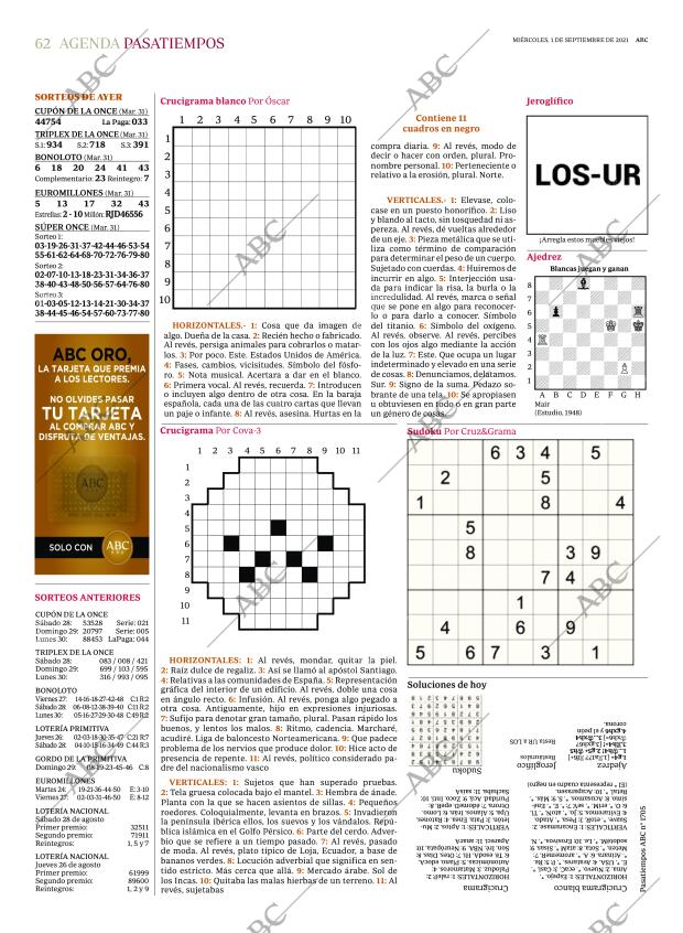 ABC MADRID 01-09-2021 página 62