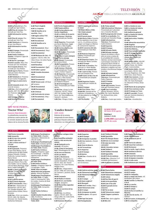 ABC MADRID 01-09-2021 página 71