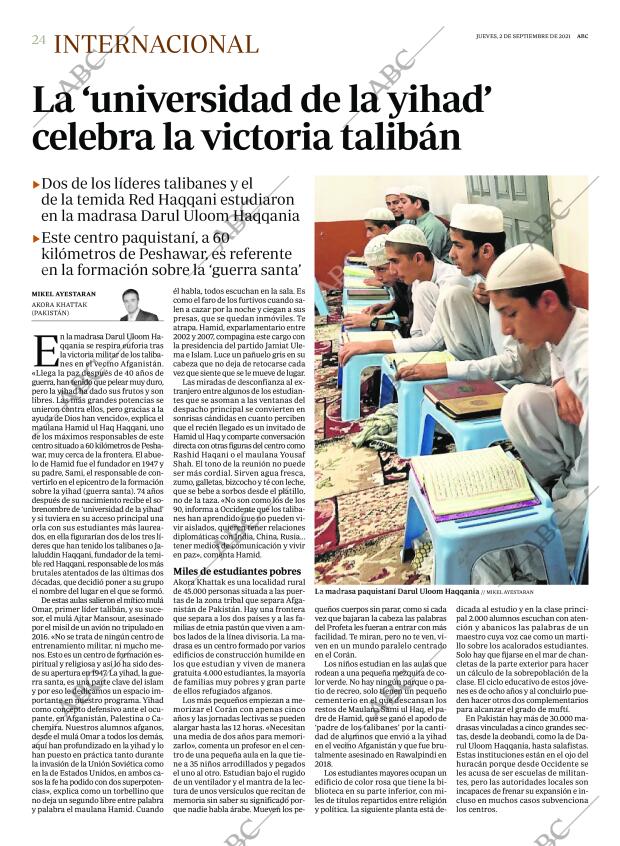 ABC MADRID 02-09-2021 página 24