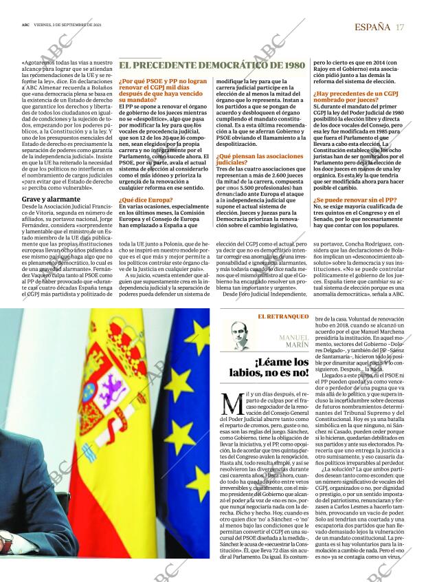 ABC MADRID 03-09-2021 página 17