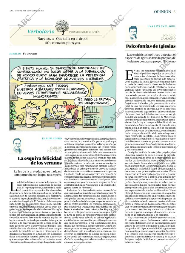ABC MADRID 03-09-2021 página 5
