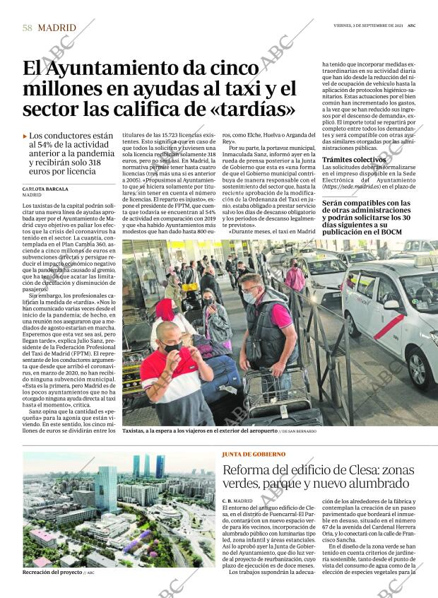 ABC MADRID 03-09-2021 página 58