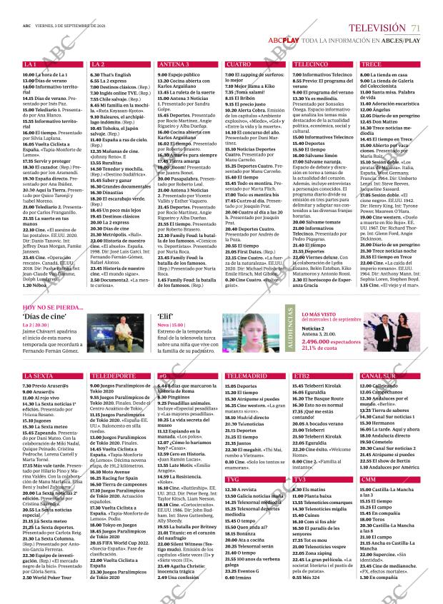 ABC MADRID 03-09-2021 página 71