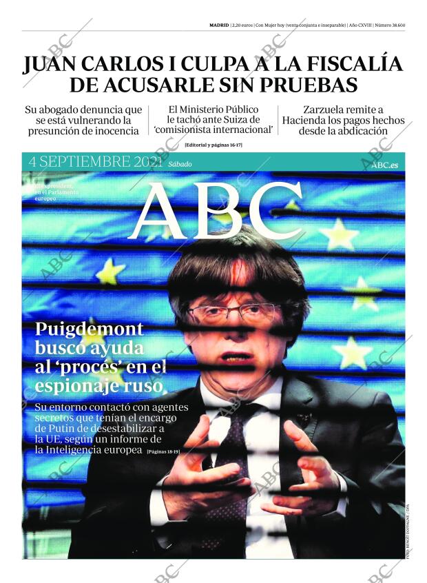 ABC MADRID 04-09-2021 página 1