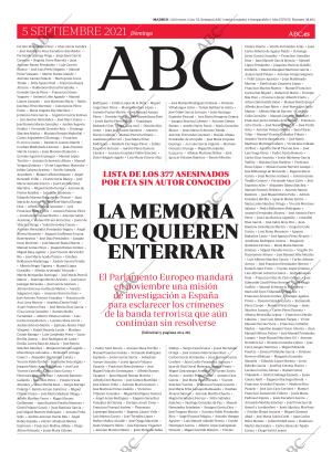 ABC MADRID 05-09-2021