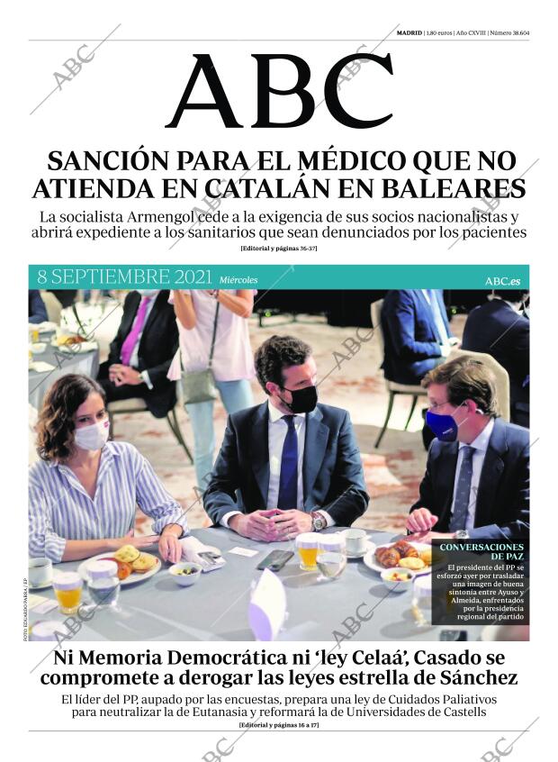 ABC MADRID 08-09-2021 página 1