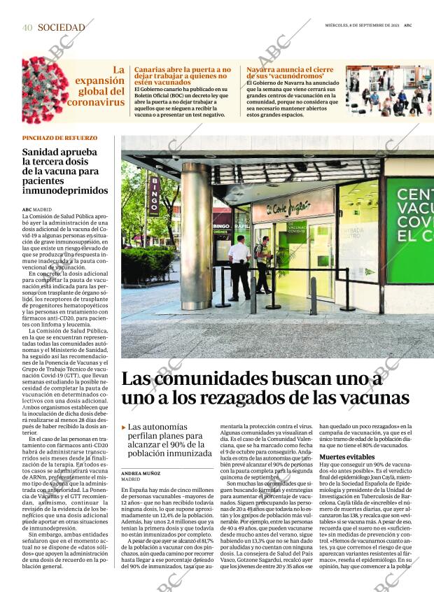ABC MADRID 08-09-2021 página 40