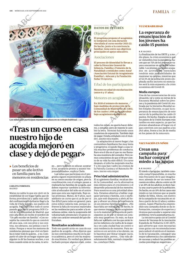 ABC MADRID 08-09-2021 página 47