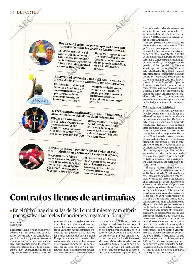 ABC MADRID 08-09-2021 página 54