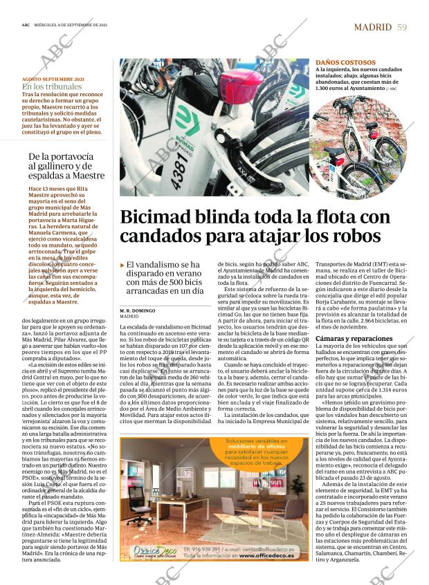 ABC MADRID 08-09-2021 página 59
