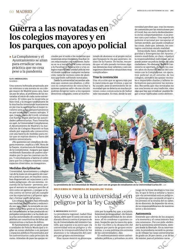 ABC MADRID 08-09-2021 página 60