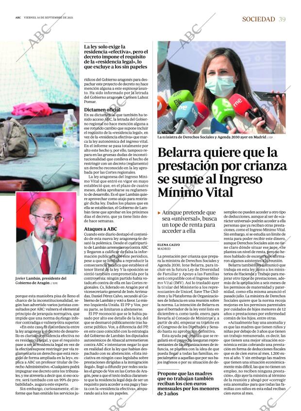 ABC MADRID 10-09-2021 página 39