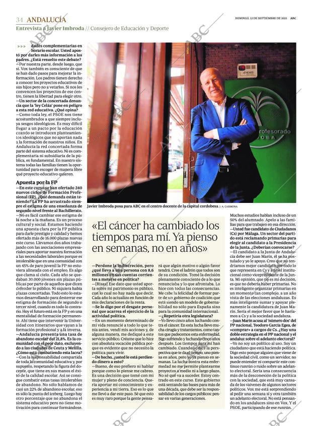 ABC SEVILLA 12-09-2021 página 34