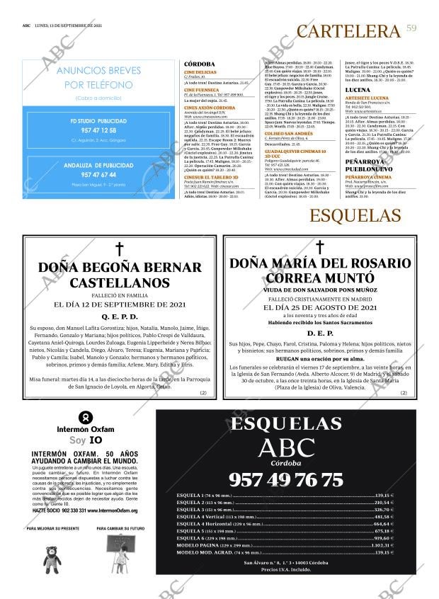 ABC CORDOBA 13-09-2021 página 59