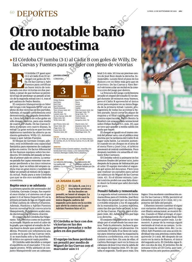 ABC CORDOBA 13-09-2021 página 60