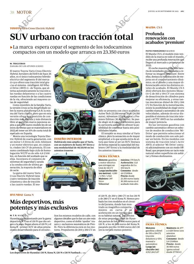 ABC MADRID 16-09-2021 página 38
