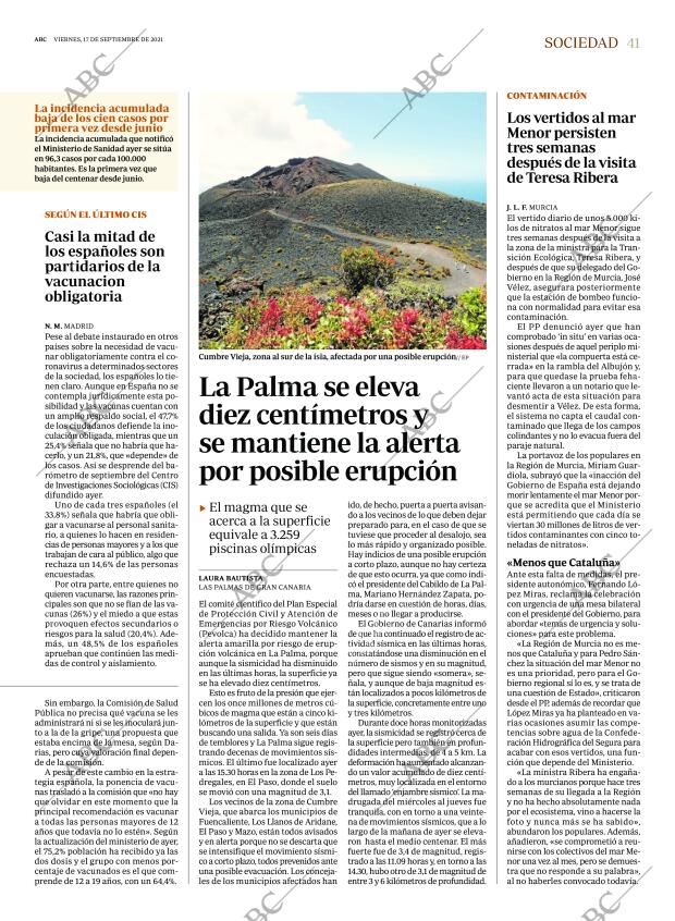 ABC MADRID 17-09-2021 página 41