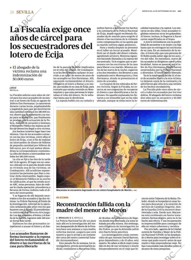 ABC SEVILLA 22-09-2021 página 28