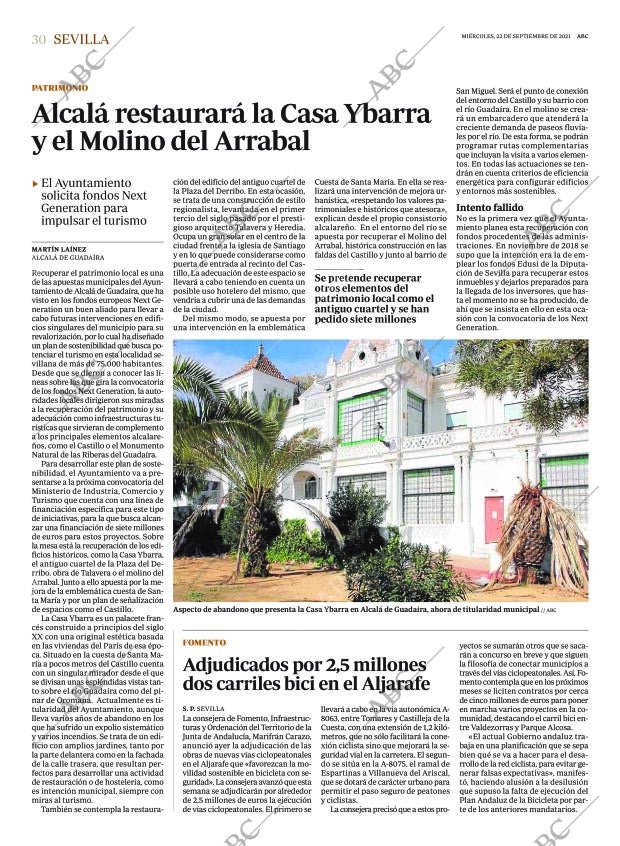ABC SEVILLA 22-09-2021 página 30