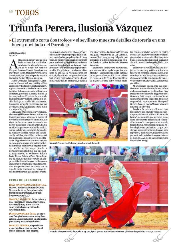 ABC SEVILLA 22-09-2021 página 68