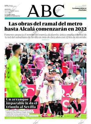 ABC SEVILLA 23-09-2021 página 1