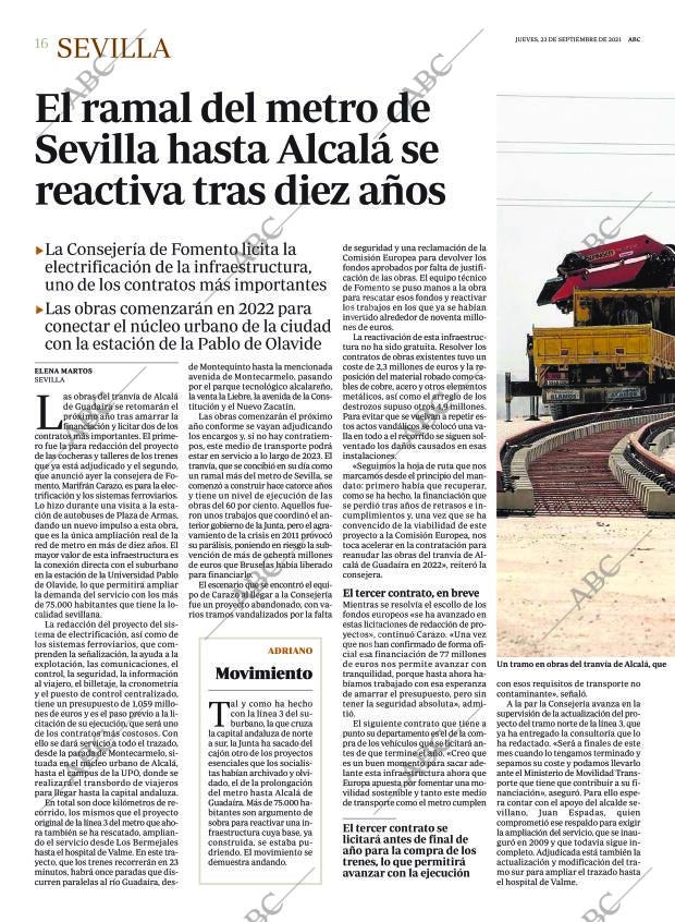 ABC SEVILLA 23-09-2021 página 16