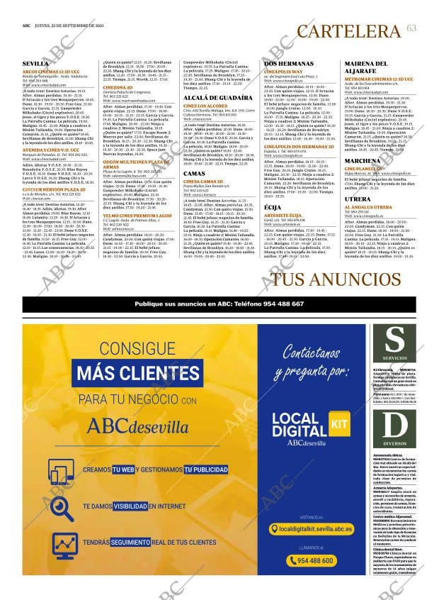 ABC SEVILLA 23-09-2021 página 63