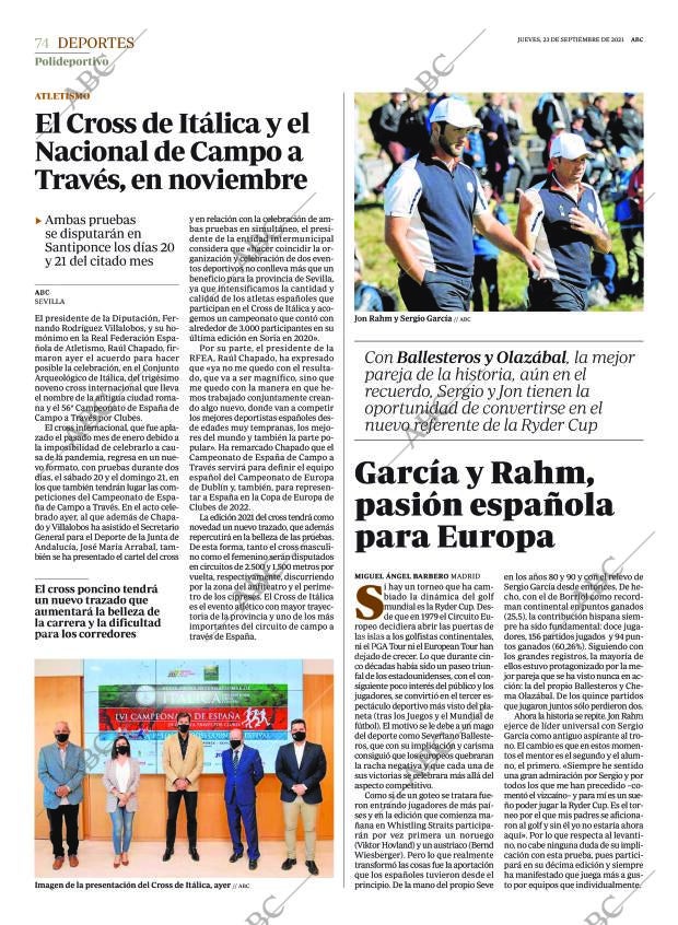 ABC SEVILLA 23-09-2021 página 74