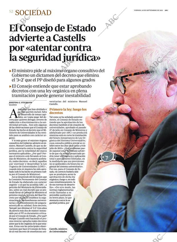 ABC SEVILLA 24-09-2021 página 52