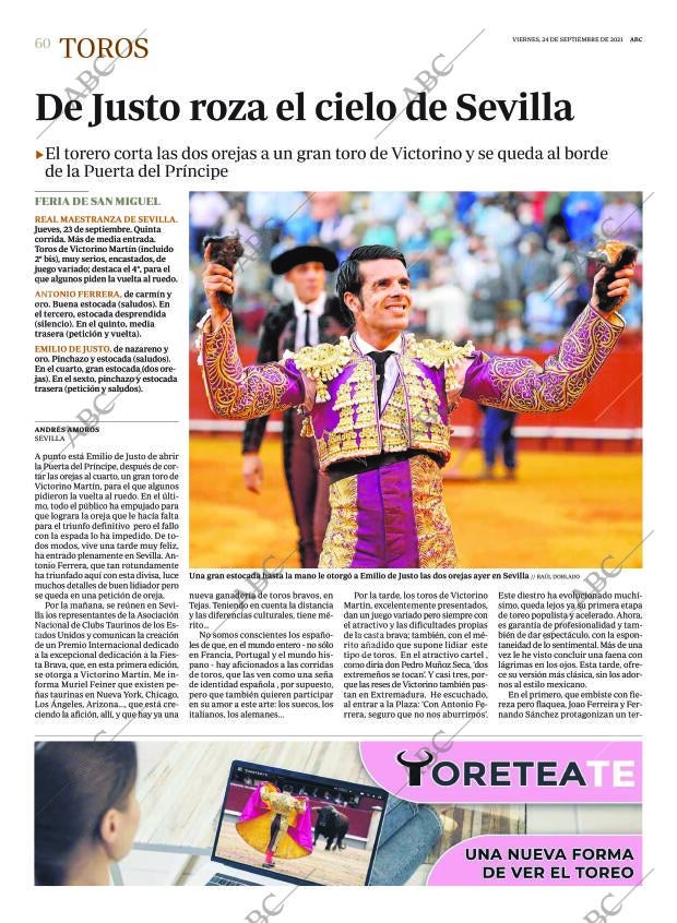 ABC SEVILLA 24-09-2021 página 60
