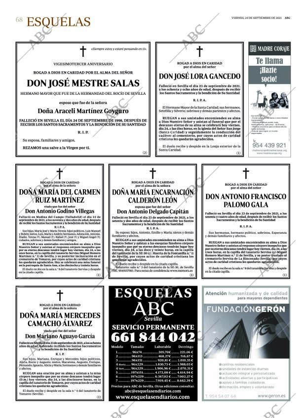 ABC SEVILLA 24-09-2021 página 68
