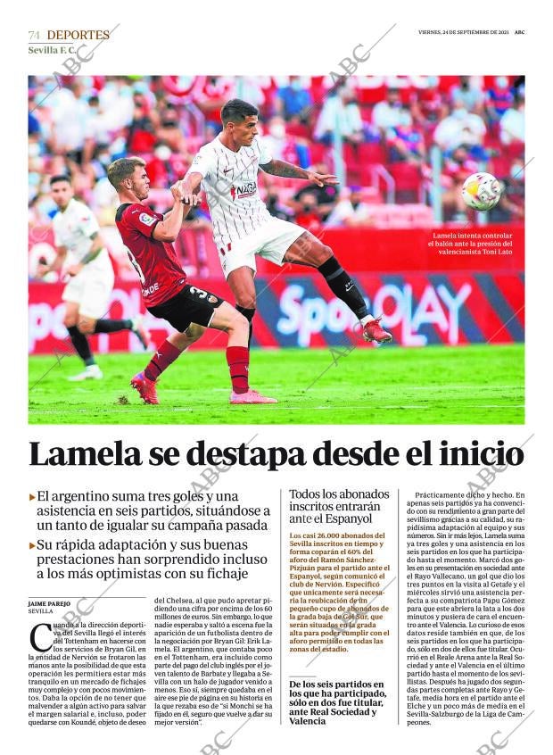 ABC SEVILLA 24-09-2021 página 74
