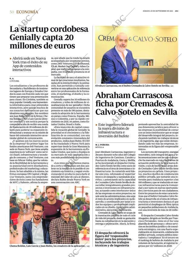 ABC SEVILLA 25-09-2021 página 50