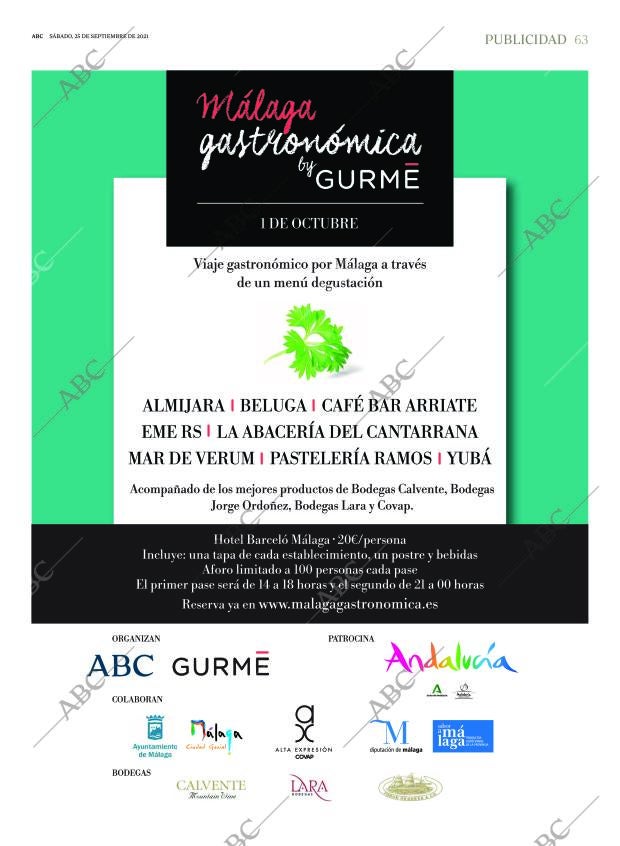 ABC SEVILLA 25-09-2021 página 63