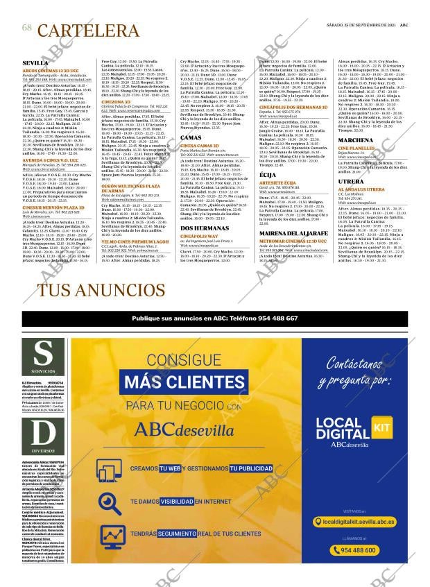 ABC SEVILLA 25-09-2021 página 68